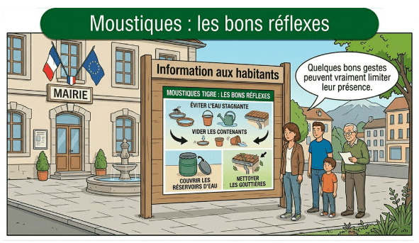 🦟 Prévention : attention aux moustiques !