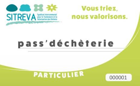 SITREVA – Pass&rsquo;déchèterie