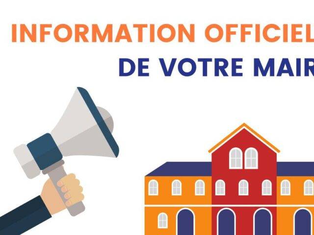⚠️ INFORMATION MAIRIE ⚠️