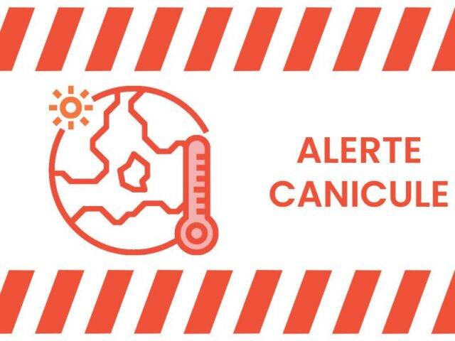 ALERTE MÉTÉO AU NIVEAU ORANGE CANICULE – Adoptez les bons réflexes !